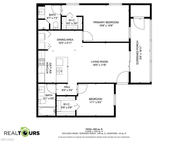 View of room layout