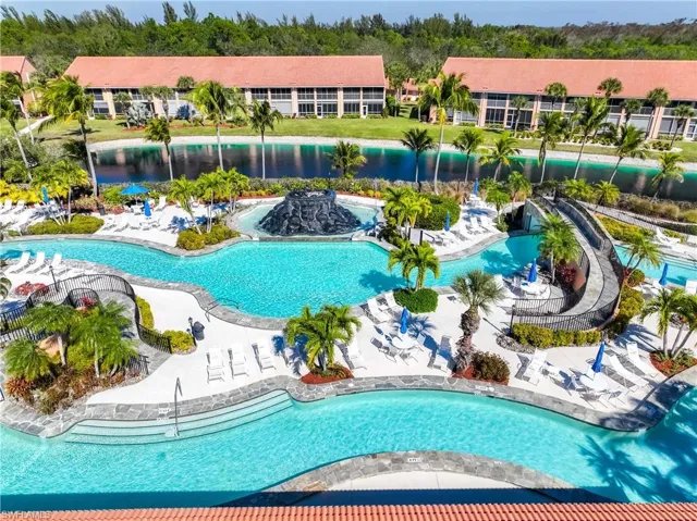 View of community pool and lazy river