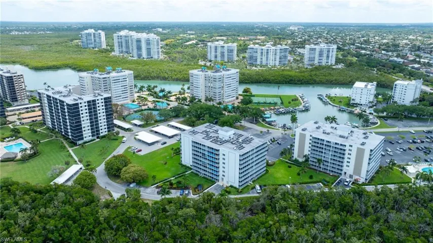 Top-floor unit in Vanderbilt Towers 5 occupies a prime peninsula position with water on multiple sides