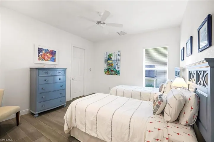 Guest Bedroom 4 is on the ground level. Has its' own ensuite Bathroom