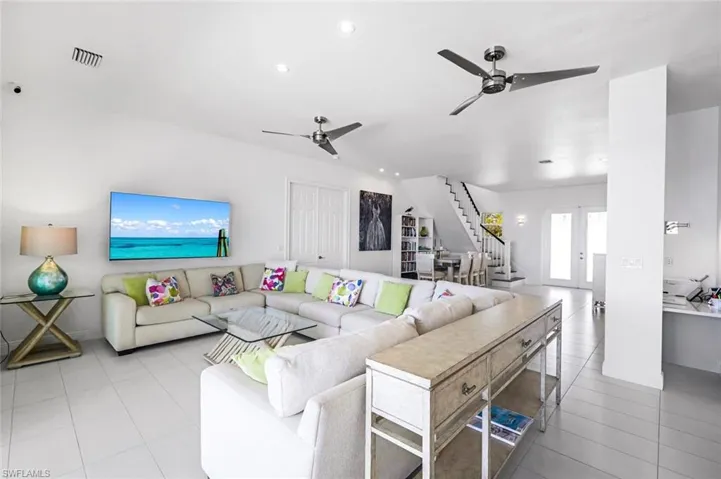The open plan Living Room