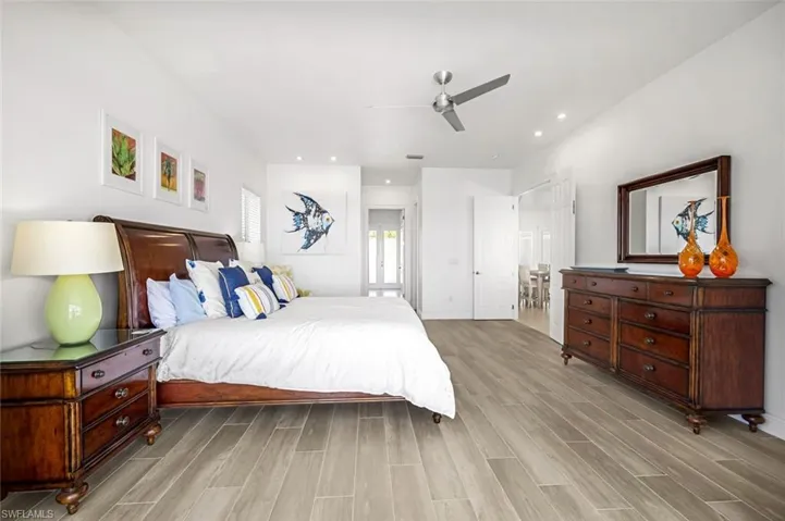 A view of the ground floor Master Suite