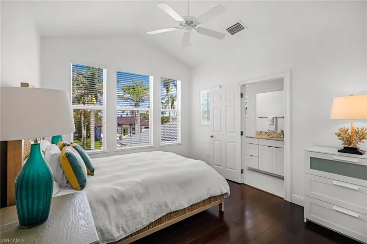 Guest Bedroom 3 on the upper story. Comes with an ensuite bathroom
