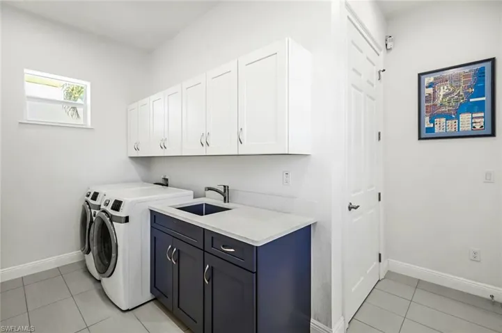 The Laundry Room is oversized