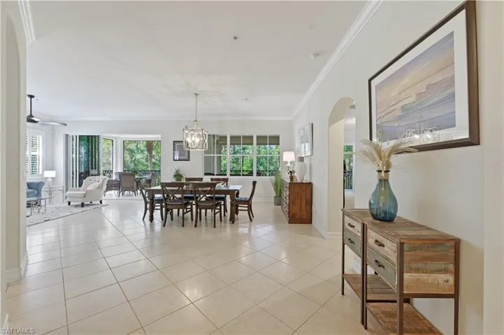 Desirable open floorplan.