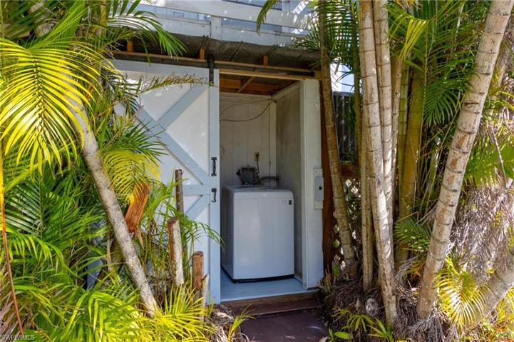 Laundry is located on ground level.