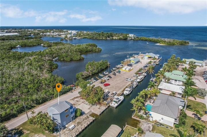Charlotte Harbor with the Gulf of Mexico to the left.