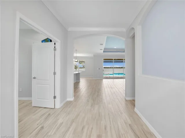 Lake views as you enter home