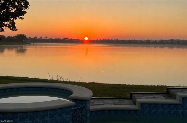 Sunrise by the Pool