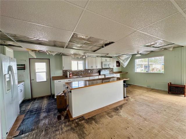 View of Kitchen from the Living Room.