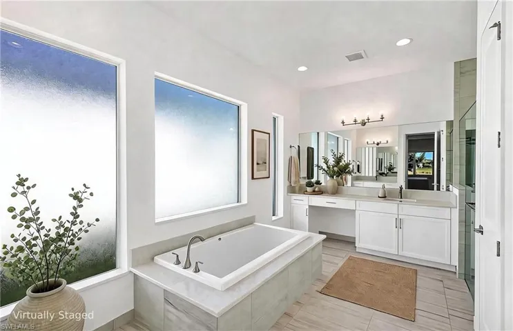 STAGED BATHROOM