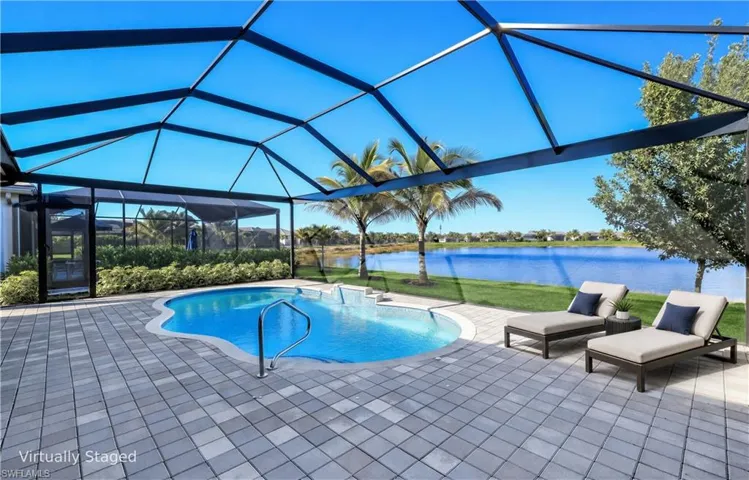STAGED POOL AREA
