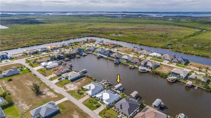 Aerial View of 1630 NW 43rd Ave. Cape Coral, FL 33993