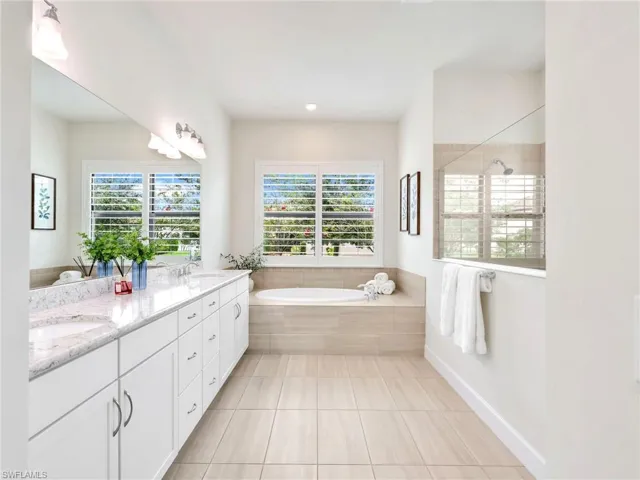 Primary Bathroom with Dual Sinks