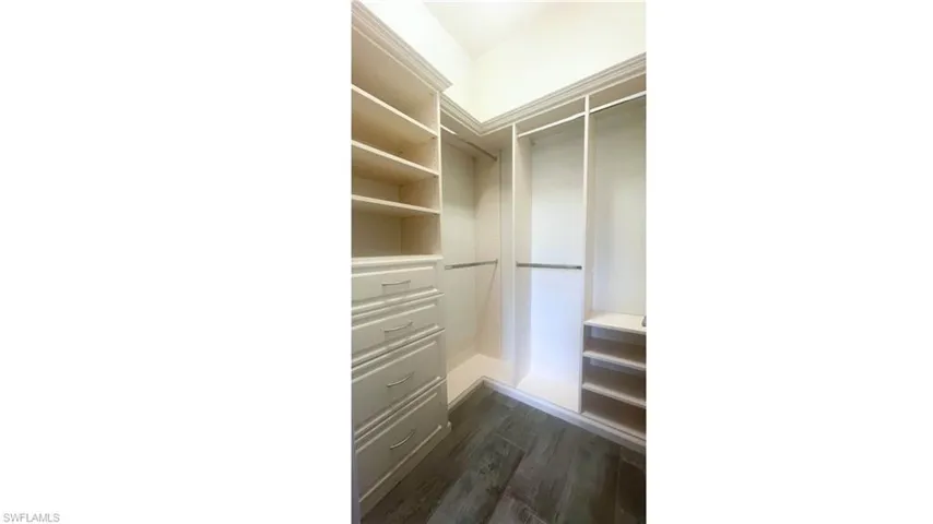 Custom Shelving in Guest Bedroom