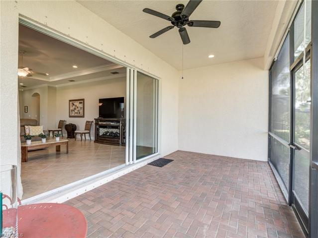 Open the great room staking sliders and enjoy your private covered lanai.