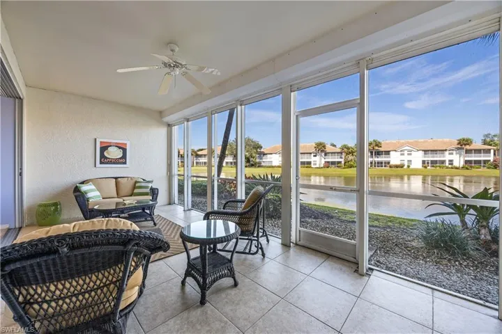 Screened Lanai with Lake View