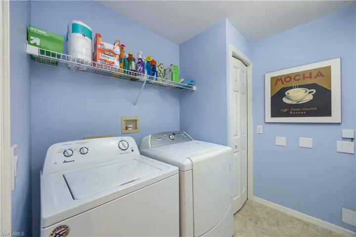 In Unit Laundry Room