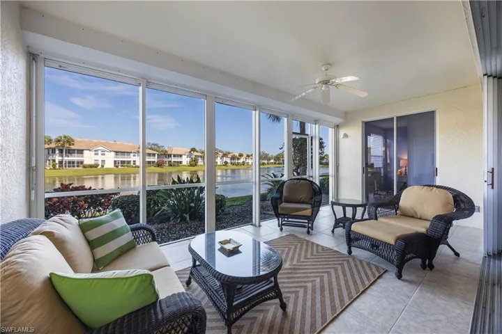 Lanai with Lake View