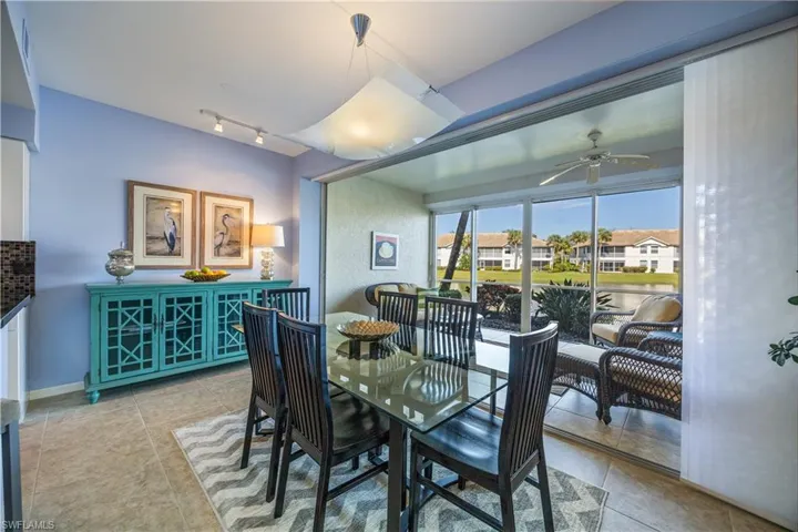 Dining Area with Lake View