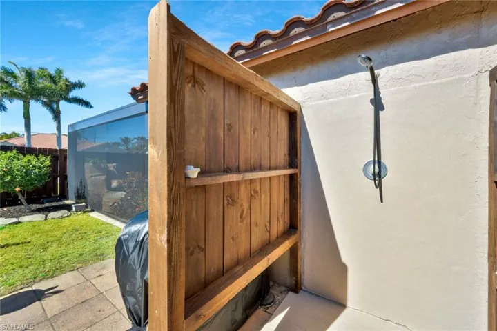 View of Outside shower