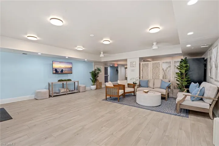Common area featuring visible vents