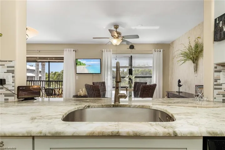 Kitchen view into diningroom