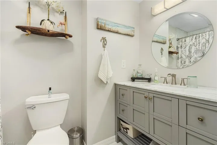 remodeled to accommodate a 48in vanity