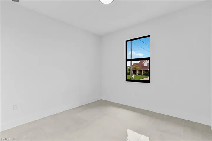 View of spare room