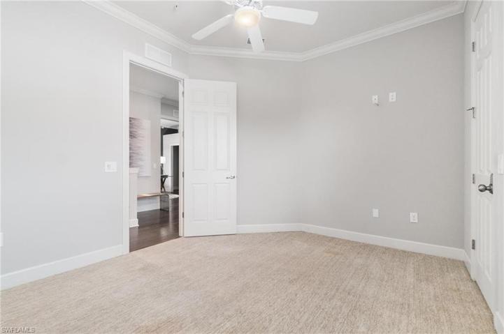 2nd Bedroom has a oversized walk in closet.
