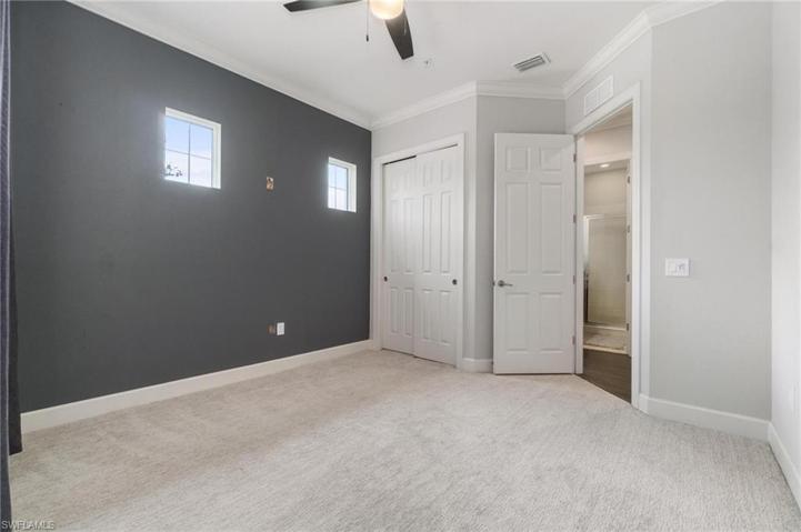 3rd Bedroom has a ample wall closet.