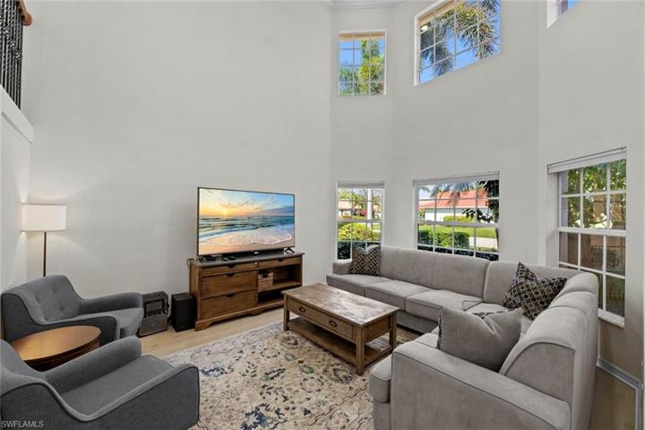 Living area at front of home