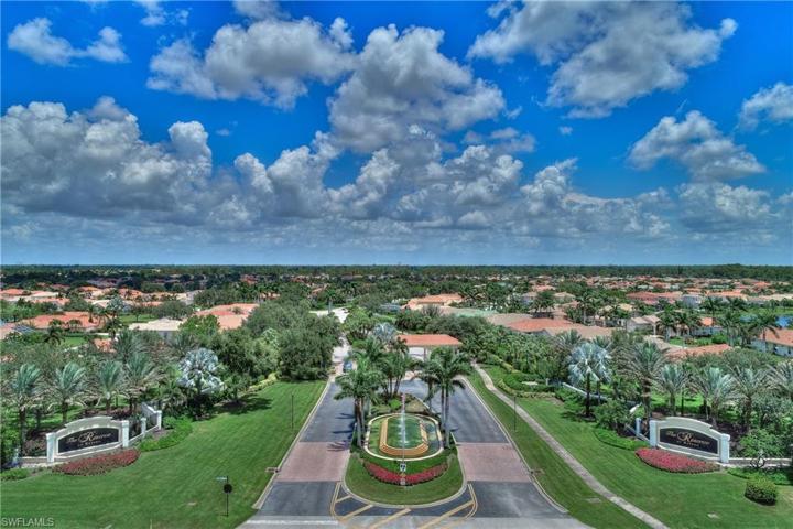 Aerial view of entry