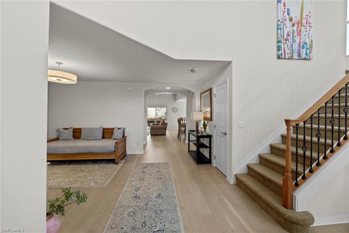 Foyer looking into home