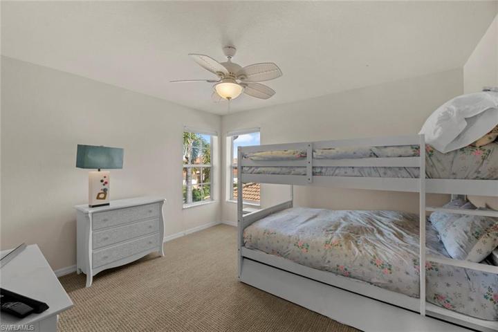 Guest bedroom #1 with large walk-in closet