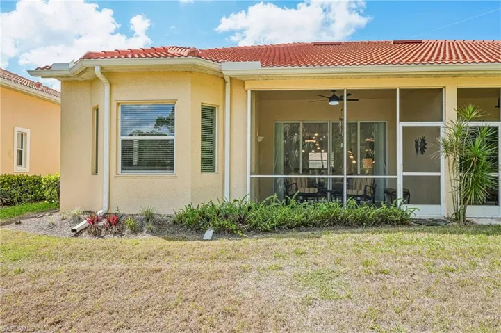 Rear View of Villa