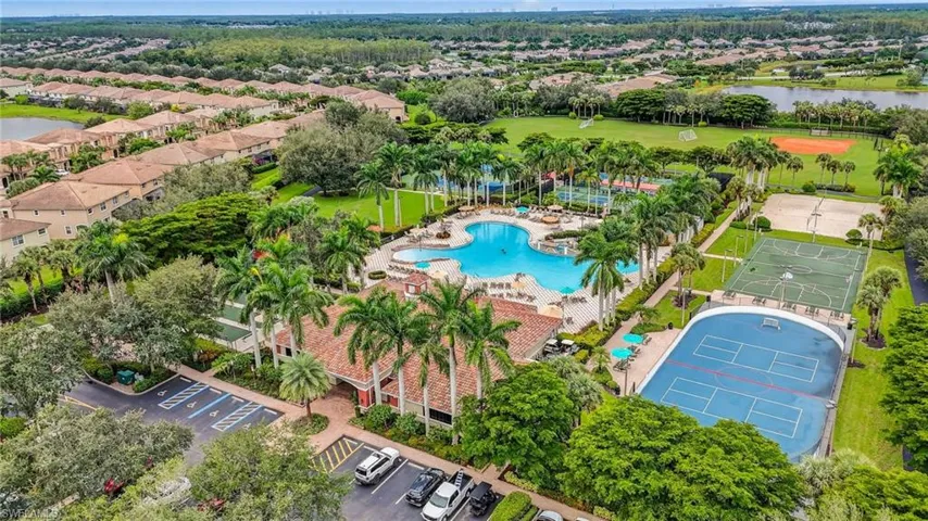 Aerial view of Amenities