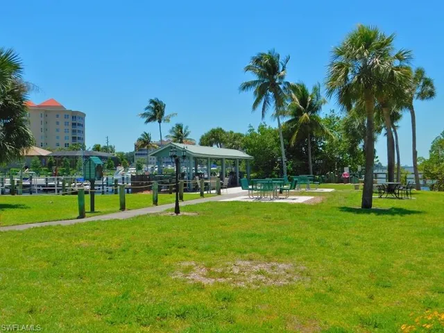 View of community featuring a gazebo and a yard