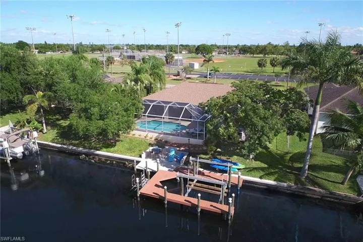 Aerial View of Back of House