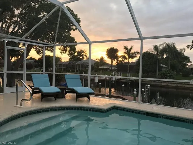 Pool View @ Dusk