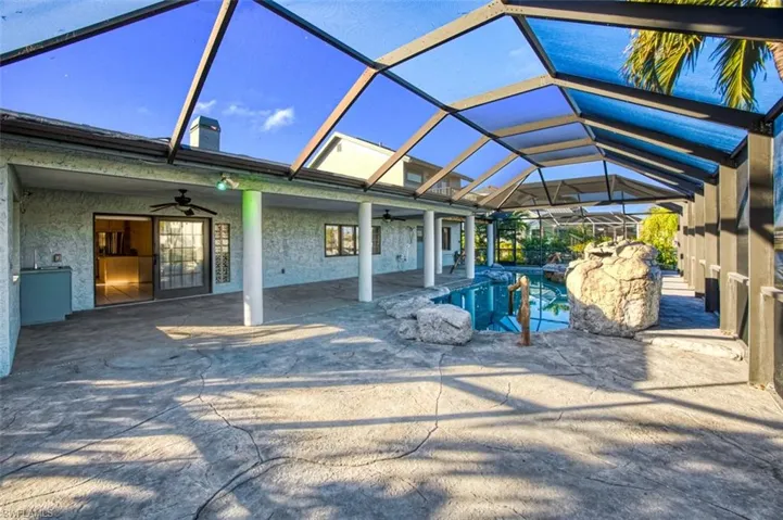 Plenty of space to entertain, sun and relax on the extended pool deck