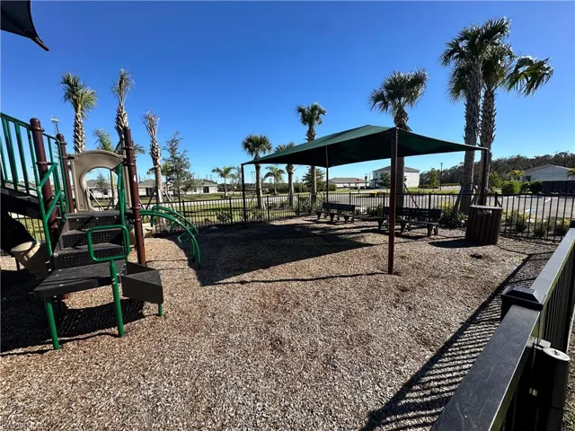 View of community playground