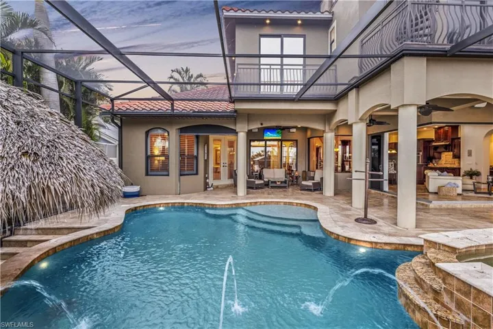 Daytime view of the pool and outdoor area.