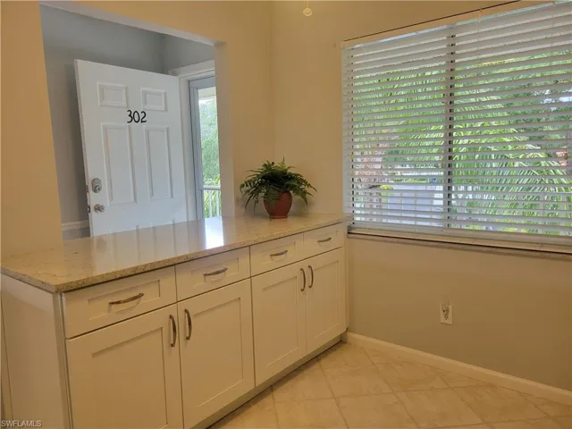 Extra bank of cabinets for more storage