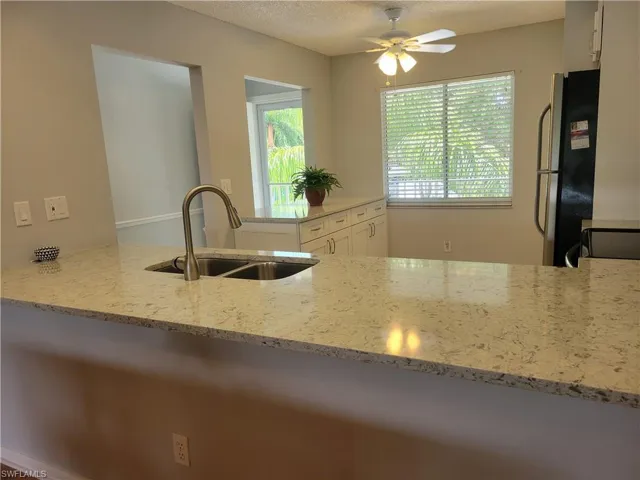 Open and airy kitchen
