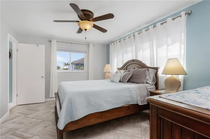 Water view from your bed.