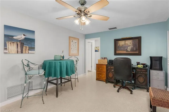 Used as an office, but large enough space for a full dining room table.