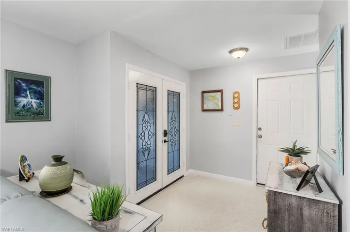 Open concept home with stunning terrazzo floors.