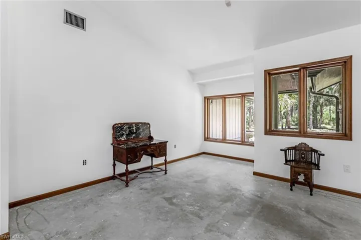 Beautiful wood cased windows