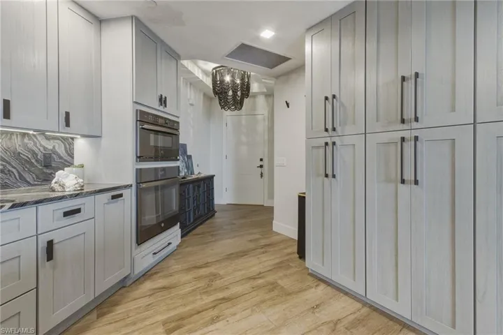 Featuring large pantry